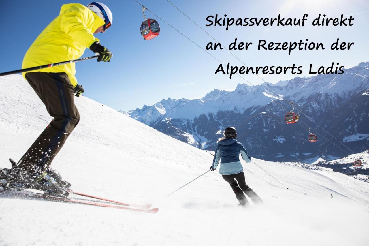 Alpenapart Ladis Ehemals Alpenapart Alexander Inklusive Sommer Bergbahnticket Exterior foto